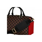 Sprayground Red Redemption Mini Τσάντα Ώμου - Χειρός Καφέ, Μαύρο, Κόκκινο