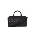 Sprayground Gray Peeking Character Check Mini Τσάντα Ώμου - Χειρός Μαύρη, Γκρι, Λευκή, Κόκκινη