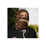 Sprayground Gold Zipper Mouth Μπαλακλάβα Καφέ, Μαύρη