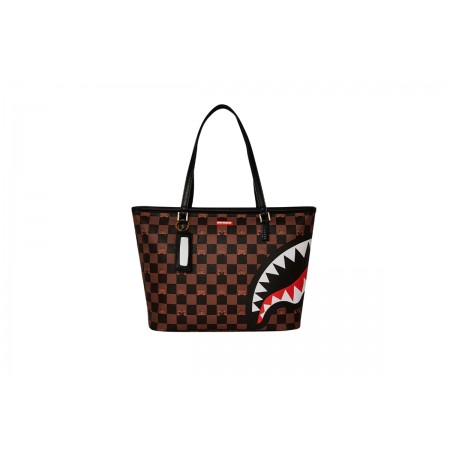 Sprayground Peeking Character Check Τσάντα Shopper 