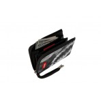 Sprayground Sip N Smoke Πορτοφόλι Ανθρακί, Μαύρο, Λευκό, Γκρι