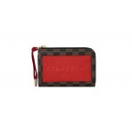 Sprayground Red Redemption Unisex Πορτοφόλι Καφέ, Μαύρο