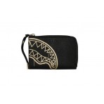 Sprayground That Gold Drap Πορτοφόλι Μαύρο, Χρυσό