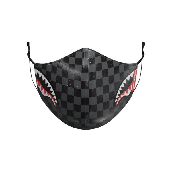 Sprayground Sharks In Paris Face Mask 