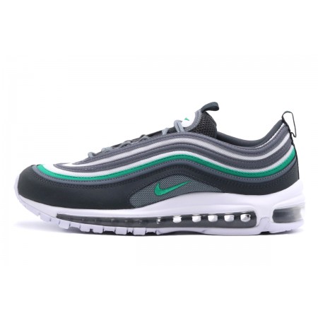Nike Air Max 97 Ανδρικά Sneakers Γκρι, Ανθρακί, Λευκά, Πράσινα