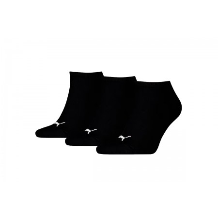 Puma Sneaker Soft Ανδρικές Κοντές Κάλτσες Μαύρες 3 Ζευγάρια