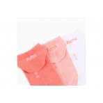 Puma Sneaker Soft Κάλτσες Κοντές Ροζ, Λευκές, Σομόν 3 Ζευγάρια