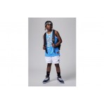 Jordan 23 Αμάνικη Μπασκετική Μπλούζα Γαλάζια, Λευκή