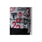 Jordan Printed 23 Jersey Παιδική Αμάνικη Μπλούζα Λευκή, Μαύρη, Κόκκινη