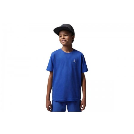 Jordan Jumpman Air Embroidered Παιδικό Κοντομάνικο T-Shirt Ρουά