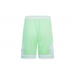 Jordan Dri-FIT Sport Diamond Παιδική Μπασκετική Βερμούδα Λαχανί