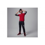 Jordan Embroidered Logo Παιδικό Κοντομάνικο T-Shirt Κόκκινο
