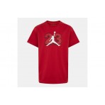 Jordan Jumpman Παιδικό Κοντομάνικο T-Shirt Κόκκινο