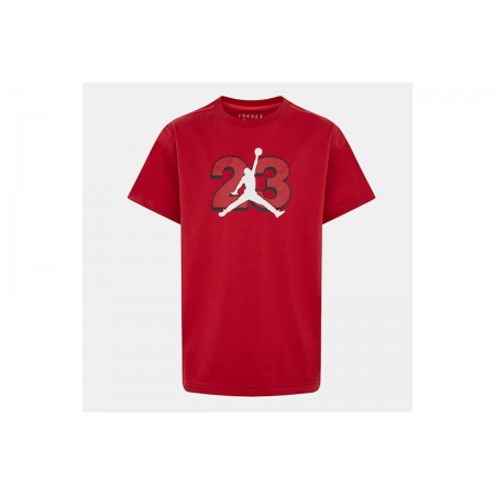 Jordan Jumpman Παιδικό Κοντομάνικο T-Shirt Κόκκινο