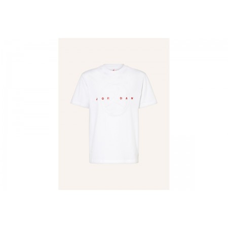 Jordan Jumpman Παιδικό Κοντομάνικο T-Shirt Λευκό