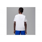 Jordan AJ1 Wave Παιδικό Κοντομάνικο T-Shirt Λευκό