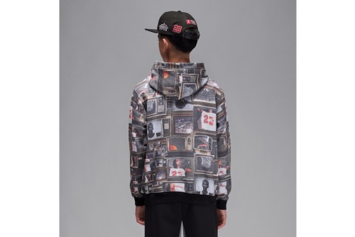 Jordan Brooklyn Fleece Printed Hoodie (95F089 023)