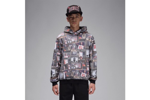 Jordan Brooklyn Fleece Printed Hoodie (95F089 023)