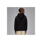 Jordan MVP Jumpman Fleece Παιδικό Φούτερ με Κουκούλα Μαύρο, Ανθρακί