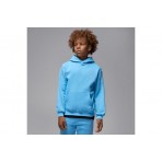 Jordan Brooklyn Fleece Παιδικό Φούτερ με Κουκούλα Γαλάζιο