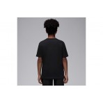 Jordan Wings Παιδικό Κοντομάνικο T-Shirt Μαύρο