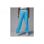 Jordan Mountainside Fleece Παιδικό Παντελόνι Φόρμας Γαλάζιο, Ασημί