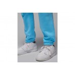 Jordan Mountainside Fleece Παιδικό Παντελόνι Φόρμας Γαλάζιο, Ασημί