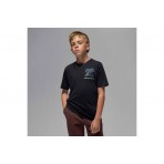 Jordan 23 Παιδικό Κοντομάνικο T-Shirt Μαύρο, Ανθρακί, Χρυσό
