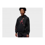 Jordan Sketch Παιδικό Φούτερ με Κουκούλα Μαύρο