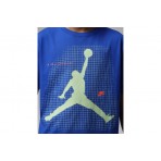 Jordan Jumpman Grid Blur Παιδικό Κοντομάνικο T-Shirt Ρουά, Φυτρί