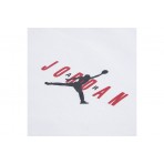 Jordan Flight Day Παιδικό Κοντομάνικο T-Shirt Λευκό, Κόκκινο, Μαύρο