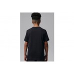 Jordan Super Splash Paint Spill Jumpman Παιδικό Κοντομάνικο T-Shirt Μαύρο