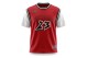 Jordan Dynasty Jersey Παιδικό Κοντομάνικο T-Shirt Κόκκινο, Λευκό, Μαύρο