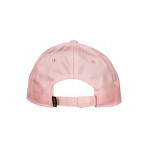 Jordan Metal Jumpman Curve Brim Παιδικό Καπέλο Strapback Ροζ, Λευκό