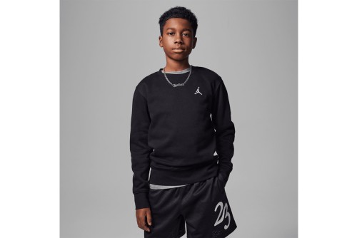 Jordan Brooklyn Fleece Essentials Μπλούζα Με Λαιμόκοψη (9BD235 023)