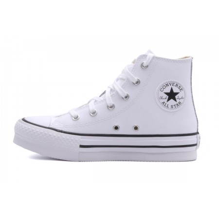 Converse Chuck Taylor All Star Eva Lift Platform Leather Sneakers