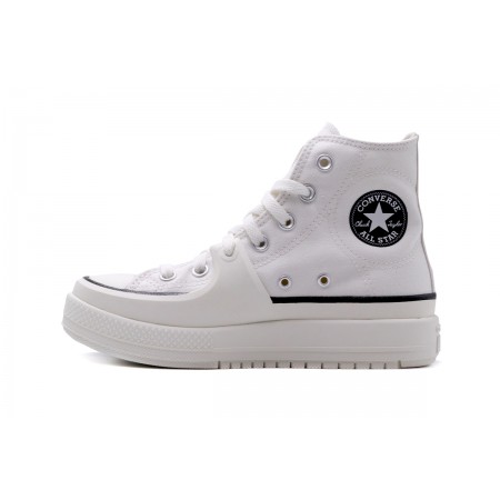 Converse Chuck Taylor All Star Construct Hi Παπούτσια Λευκά