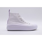 Converse Chuck Taylor All Star Move Platform Sneakers Λευκά, Μωβ