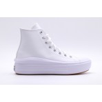 Converse Chuck Taylor All Star Move Leather Sneakers Λευκά