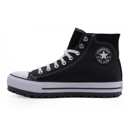 Converse Chuck Taylor City Trek Ανδρικά Παπούτσια Μαύρα (A04480C)