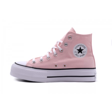 Converse Chuck Taylor All Star Lift Platform Sneakers Ροζ, Λευκά