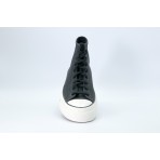 Converse Chuck 70 Leather Ανδρικά Δερμάτινα Sneakers Μαύρα, Εκρού