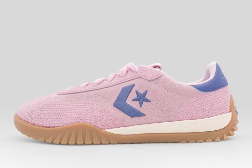 Converse Run Star Trainer Stitched Suede Sneakers (A16076C)