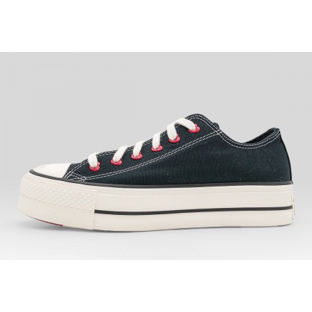 Converse Chuck Taylor All Star Lift Platform Hearts Sneakers 