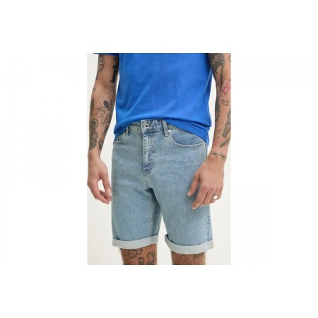 Karl Lagerfeld Slim Denim Βερμούδα Τζιν Ανδρική 
