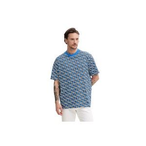 Karl Lagerfeld Relaxed Ss Geo Aop T-Shirt Ανδρικό (A2M17044 1ED)