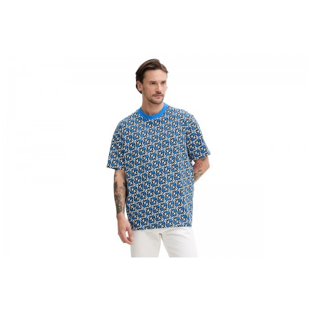 Karl Lagerfeld Relaxed Ss Geo Aop T-Shirt Ανδρικό 