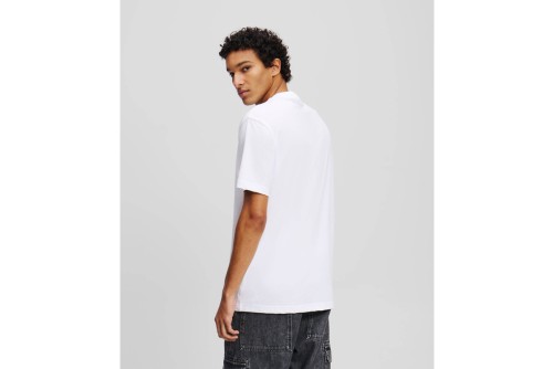 Karl Lagerfeld Monogram T-Shirt Ανδρικό (A2M17072 100)