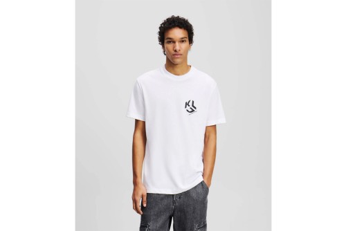 Karl Lagerfeld Monogram T-Shirt Ανδρικό (A2M17072 100)