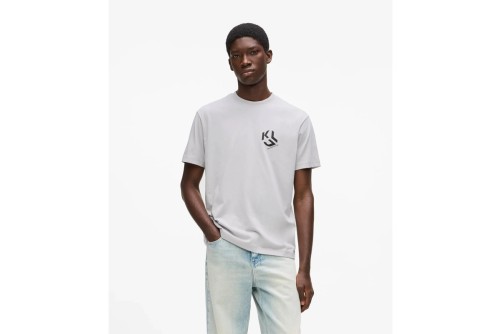 Karl Lagerfeld Monogram T-Shirt Ανδρικό (A2M17072 1IB)